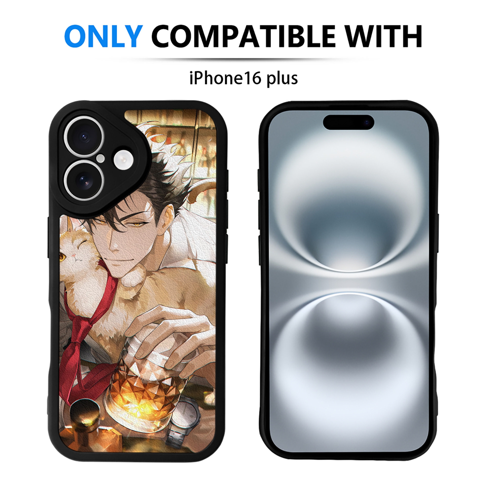 （画像用） ハイキュー!! Haikyu!! 【iPhone 16シリーズ対応】シリコンスマホケース（レザー調） 材質：シリコン